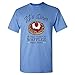 JJ's Diner - Leslie World's Best Waffles TV Show T Shirt - Small - Carolina Blue