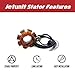 Stator for Kawasaki Jetski 21003-3732 750 SXI/SXI PRO /800 SX-R 1995 1996 1997 1998 1999 2000 2001 2002 2003