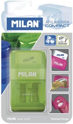 MILAN Erasers, White, Small