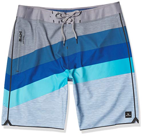 Rip Curl Men's Mirage Sunrise Stretch Boardshorts, Grey, 34