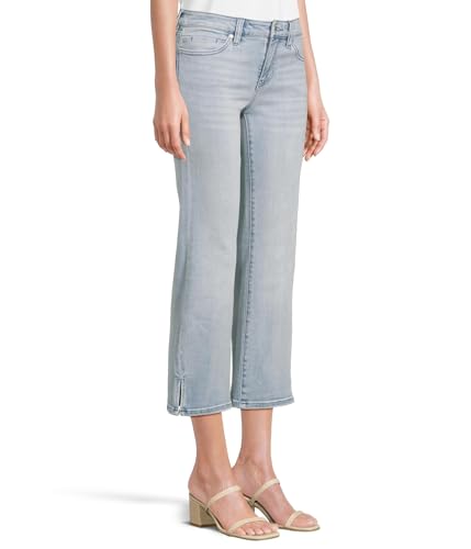 Liverpool Women's Hannah Cropped Flare Jean with Slit Hem2