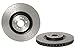 Brembo 09.C942.11 UV Coated vented drilled Front Brake Rotor MERCEDES-BENZ OE# A1644210712