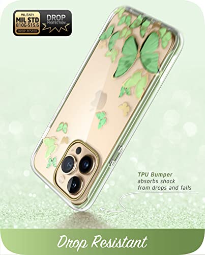 Image of i-Blason Glitter Case for iPhone 14 Pro (6.1 Inch) Mobile Phone Case 360 Degree Case Bumper Protective Cover [Cosmo] with Screen Protector 2022 Edition (Mintfly)