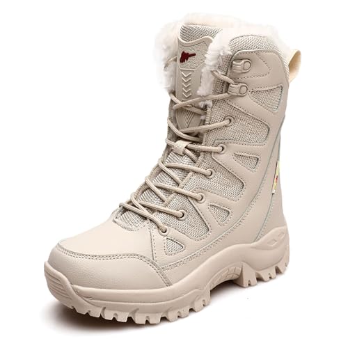 [SRUQ] 2025~C hh nCJbg Xm[u[c Y fB[X N ۉ gbLOu[c AEghA h R oR EB^[u[c winter boots for women (x[W, l, 25.0 cm, l