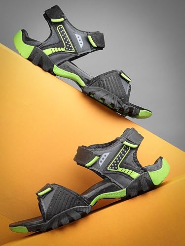Image of ASIAN Mens VISTARA-11 Casual Sandals with adjustable velcro closure for easy wear with flexible fitting and trendy and stylish looks ideal for everyday use for mens as well as boys