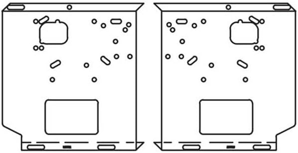 Technical Precision Replacement for Kenworth W900L Year 2005 22 in UST Plate