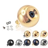 Alanmoship 1 set di manopole per mulinello da pesca per Daiwa per STELLA Fuego 38 mm in lega di alluminio per mulinello da pesca in mare accessori di ricambio (nero)