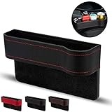 [Starke Kompatibilität] Geeignet für die meisten Fahrzeuge, schafft zusätzlichen Stauraum und verhindert, dass kleine Dinge in den Spalt zwischen den Adaptern fallen und den Spalt zwischen Konsole und Autositz füllen.