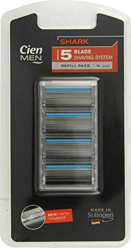 Shark 5 Blade Replacement cartridges (1 pack 4 blades ) UK version