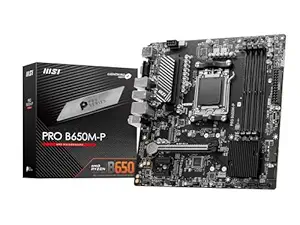 MSI Motherboard PRO B650M-P AMD (Equipped with B650), Amazon Limited Edition, ATX DDR5-7200 (OC) Compatible, AMD Ryzen 8000/7000 Series (AM5) Compatible MB6170