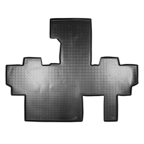 Recambo 3D Gummi Fußmatten kompatibel für Citroen SpaceTourer | BJ ab 2016> | Auto Gummimatten | Passgenau | mit Rand | schwarz