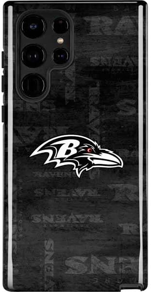 Skinit Impact Phone Case Compatible with Galaxy S24 Ultra - Officially Licensed NFL Baltimore Ravens Design