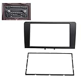 Platzierung: Dashboard Nrpfell 2 Din Auto Radio Verkleidung Blende Stereo Rahmen Verkleidung für A3 8P 2003-2012