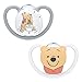 NUK Space Baby Dummy | 6-18 meses | Chupetes con ventilación adicional | Silicona sin BPA | Disney Winnie the Pooh | 2 unidades