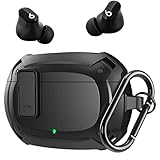 Beats Studio Buds Case Cover 2021, Secure Lock Hard Rugged Cool Shockproof Protective Case Cover for