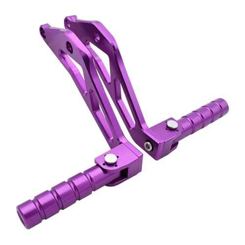 �o�C�N�p�X�e�b�v Sur-Ron Light Bee XS �d���_�[�g�o�C�N �I�[�g�o�C CNC ���A�p�b�Z���W���[�t�b�g�y�O���X�g Segway X160 X260 �ɓK�� �o�C�N �X�e�b�v �o�[(Purple)