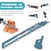 Reciprocating Saw Blades, Carbide Tipped Masonry Saw Blades for Concrete, Brick, Cement, Aerated Concrete Cutting, Universal Shank Fit Recip Saws, Sabre Saws, Demolition Saws (Value Pack（10"×5PCS）)