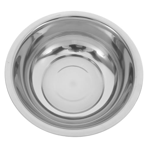 Housoutil Deep Foot Soaking Bath Large Metal Bowl for Cooking Soup and Fruit Washing