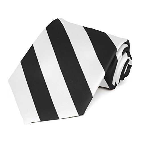 Image of tiemart Men's Striped Tie Standard Length