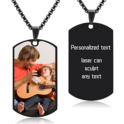 Personalized Dog Tag Pendant for Men, Custom Necklaces for Women ...