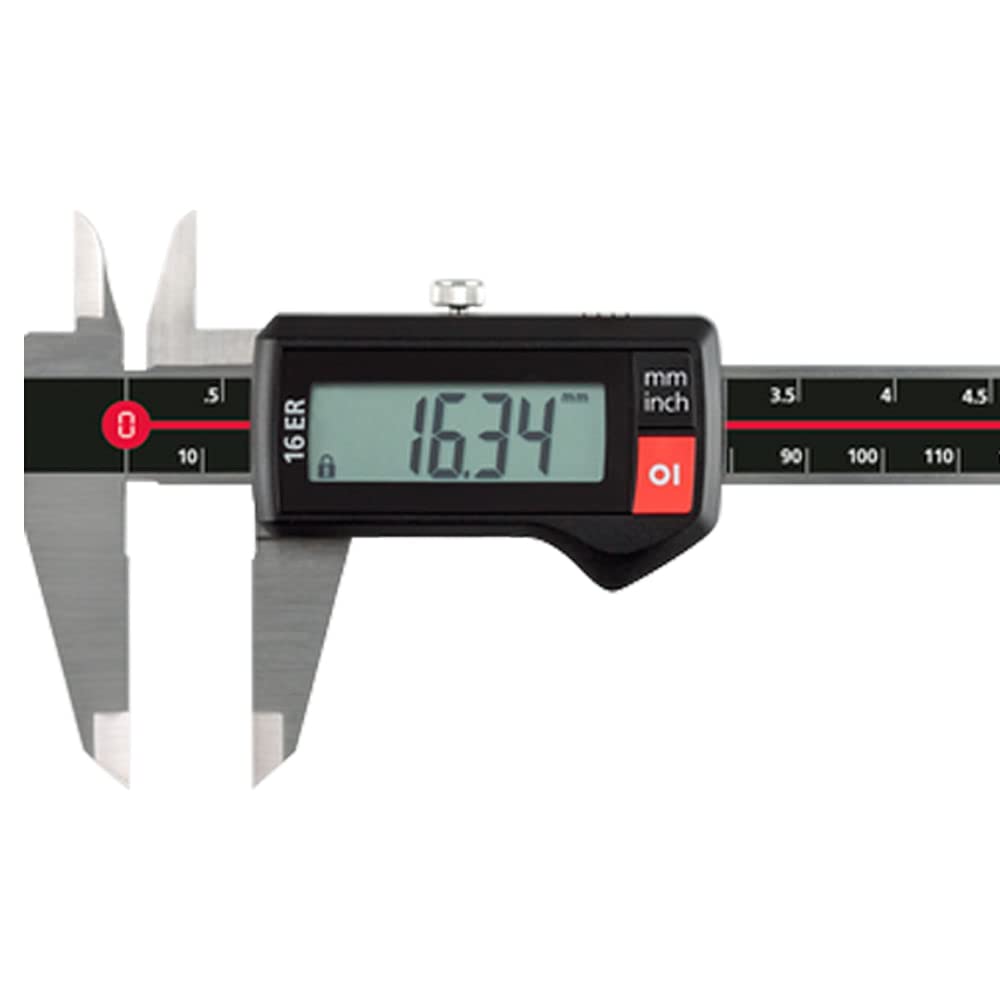 Mahr 4103301 MarCal 16 EWR Digitaler Messschieber mit Reibrad, 0-150 mm Reichweite