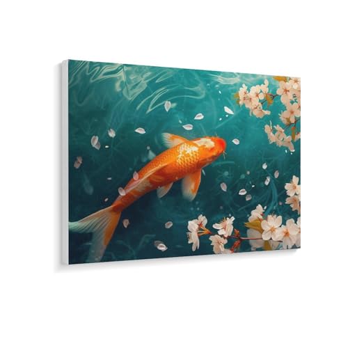 数字油絵 ラッセン 水遊びする金魚 デジタル油絵 数字キットによる絵画 DIY絵 手塗り 超リアルな動物イラスト 動物写真撮影 数字キット塗り絵 壁飾り ホーム オフィス装飾 数字塗り絵 手工芸 初心者 大人 子供 贈り物 40×30cm