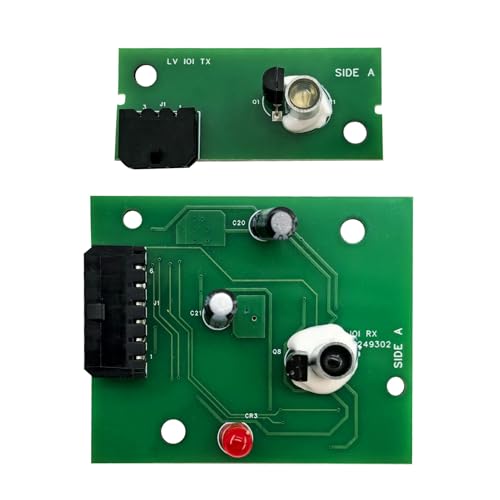 W10898445 Refrigerator Ice Level Control Receiver and W10870822 Ice Maker Emitter LED Board Compatible with Fridge W10518658 W10273549 W10260821 W10882532 AP6037913 PS11769410