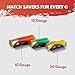 Rangenord Shotgun Shell Holder 10 Gauge Shotgun Ammo Shell Holder Shotgun Accessories for 10 Gauge Shotgun Shells with 3M Tape (Made PA12-plastic)