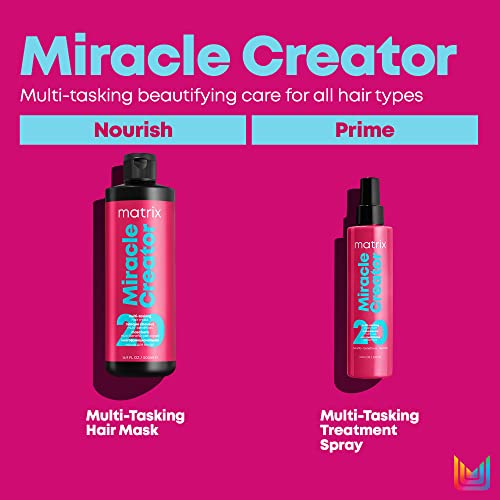Matrix Total Results Miracle Creator | Ultimate Strengthening Leave-In Conditioner | Moisturizing Heat Protectant & Detangler Spray | For Damaged Hair | Sulfate Free | 13.5 Fl. Oz #TOP5