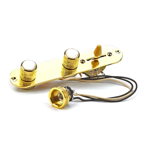 Plaque de commande pré-câblée pour guitare électrique commutateur 3 voies