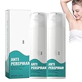 Antitranspirant - gegen übermäßiges Schwitzen am Gesamten Körper, Gegen Starkes Schwitzen im Gesicht und am Kopf, gegen achselgeruch, Antitranspirant gesicht für Männer und Frauen (2PC)