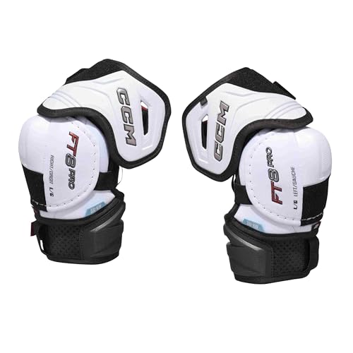 Coudières de hockey CCM JETSPEED FT8 Pro junior M pour éviter les blessures et impacts