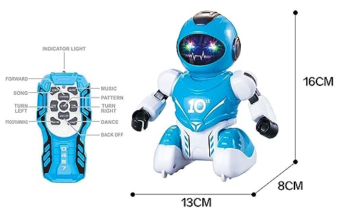 Image of Magicwand Soccer Playing Programmable Dancing & Walking Robot for Kids with Lights