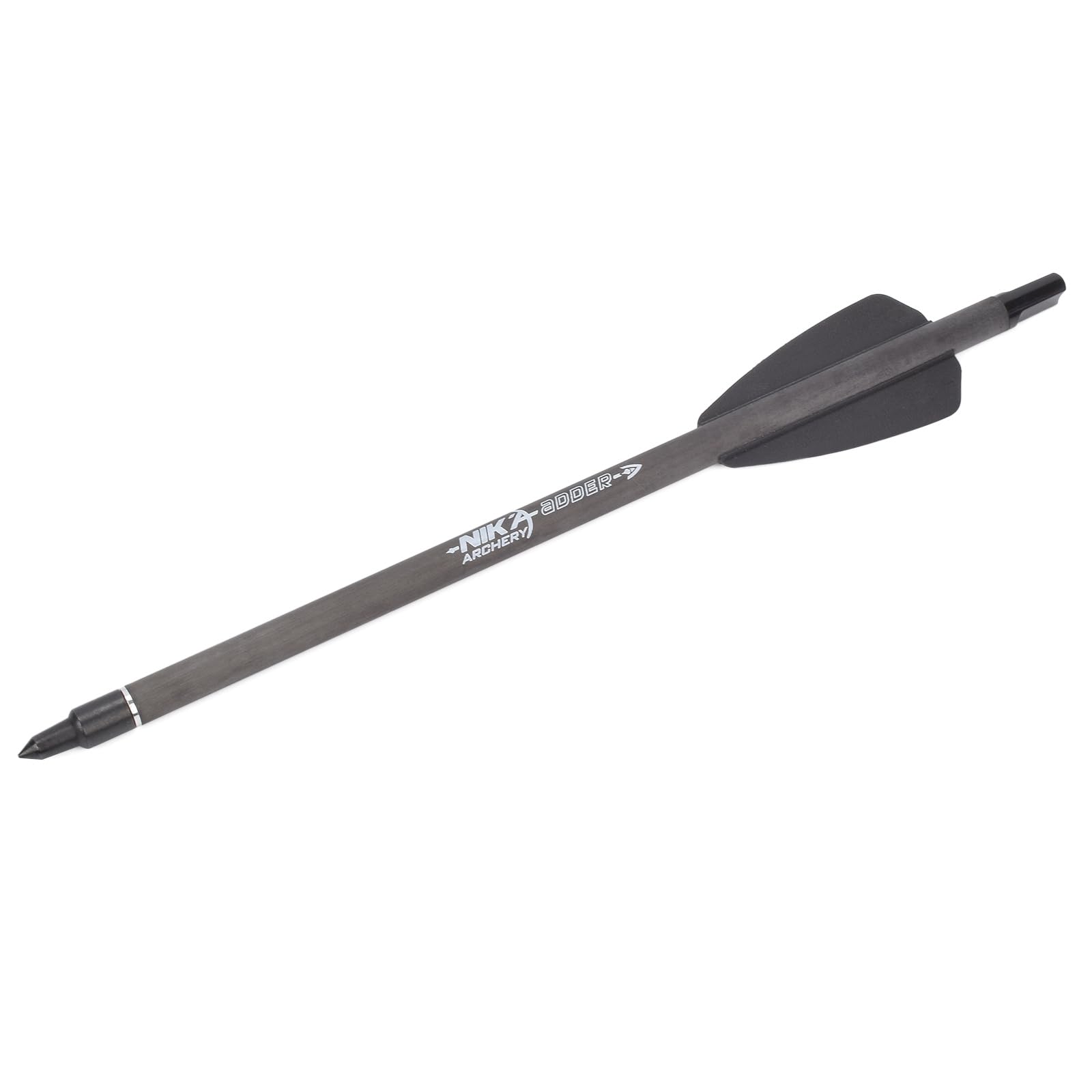 12pcs Flèches d'arbalète en Carbone 7.5 Pouces Boulons d'arbalète pour Pratiquer la Cible de tir et la Chasse Flèches pour Arbalète Carreaux d'arbalète