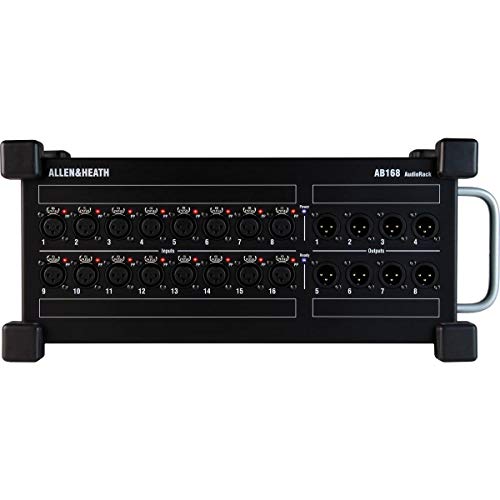 Image of Allen & Heath AB168 Remote Audio Rack /Portable Stage Box for GLD and Qu Series, 16 XLR Input, 8 XLR Output (AH-AB-168)