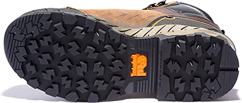 Timberland PRO Timberland PRO Men's Work Summit 6 Inch Composite Safety Toe Waterproof Industrial Work Boot, Distressed Brown, 7W