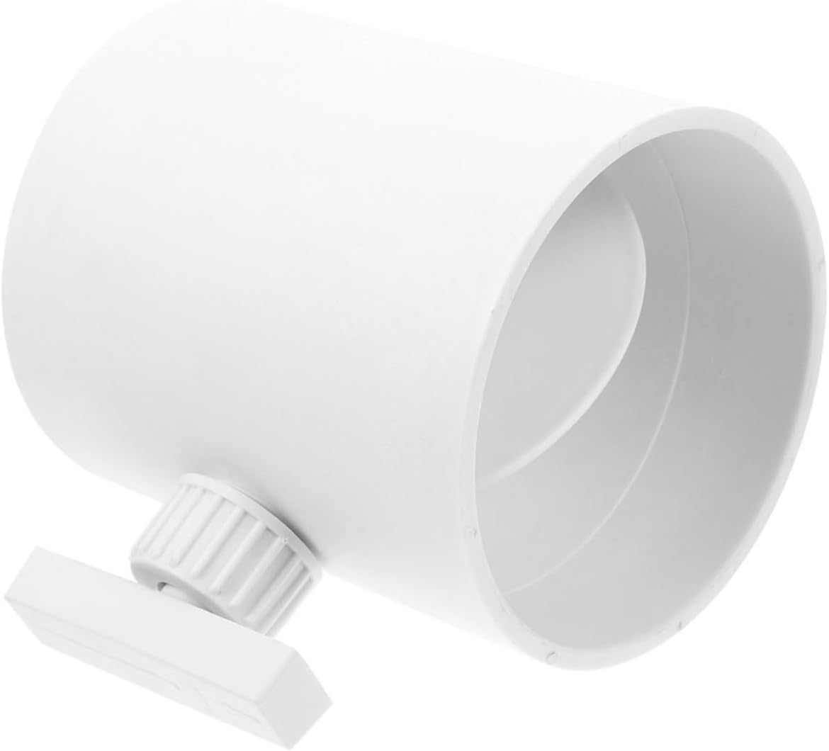 DOITOOL Pvc Ducting Valve Airflow Control Backdraft Damper Air Ducting Connector