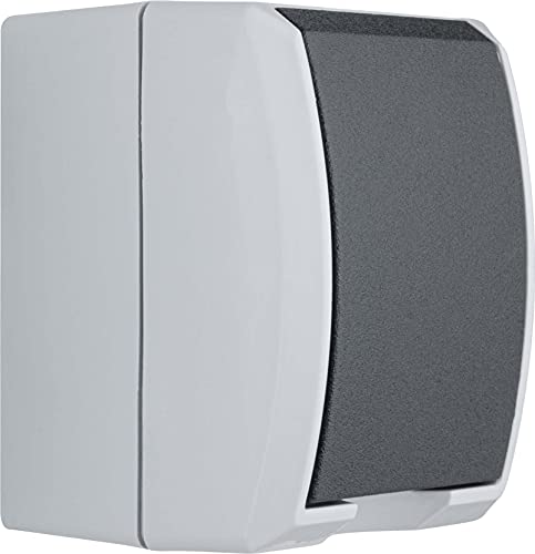 Aufputz-Steckdose REV AquaForm für Feuchträume, IP44