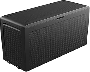 Keter Samoa Auflagenbox 270L Graphit Holzoptik