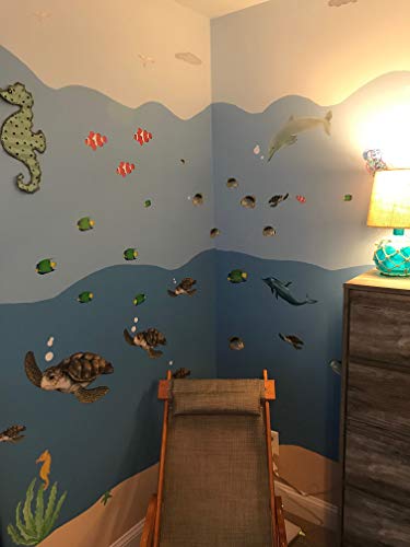 Vinilos decorativos Ocean Wall Stickers bajo el mar miniatura 4