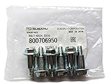 Subaru 1990-2018 Subaru Set of 6 Timing Belt Cover Bolts Impreza Legacy Wrx Forester Sti Outback 800706950 OEM