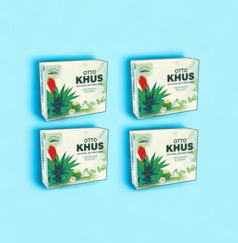 Image of OTTO KHUS EXTRACT (VETIVER EXTRACT) SOAP 75g PACK OF 04
