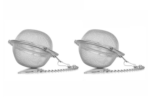 Haleness Care Stainless Steel Green Tea Infuser for Loose Leaf Tea Brewing - Durable Mesh Strainer with Handle - Rust-Free Tea Steeper - Easy to Clean and Reusable (Pack of 2) (B0DCFR5HXM) Amazon Price History, Amazon Price Tracker