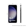 Samsung Galaxy S23 5G 256GB, Black Dual Sim (Single sim+ e-sim) - Unlocked (Renewed)