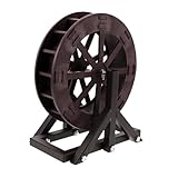 GARVALON Decoración Acuática Rueda de Agua con Soporte Giratorio de Plástico para Acuarios y Fuentes de Mesa Accesorio Paisajístico DIY para Estanques y Ambiente Tranquilo y Natural