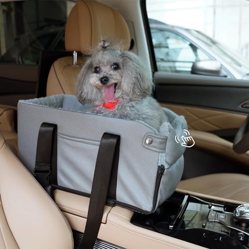 Dog Car Seat for Small Dogs Center Console Seat on Car