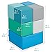 ECR4Kids SoftZone Big Foam Building Blocks, Soft Playset, Contemporary, 7-Piece