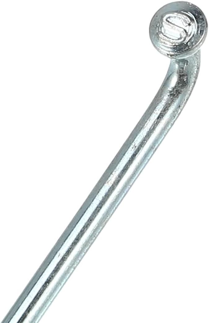 Spoke Nipples 36pcs 14G J Bend Bicycle Steel Spokes 254mm 260mm 266mm 274mm 287mm 294mm 244mm 257mm 263mm Cycle Spokes with Nipples