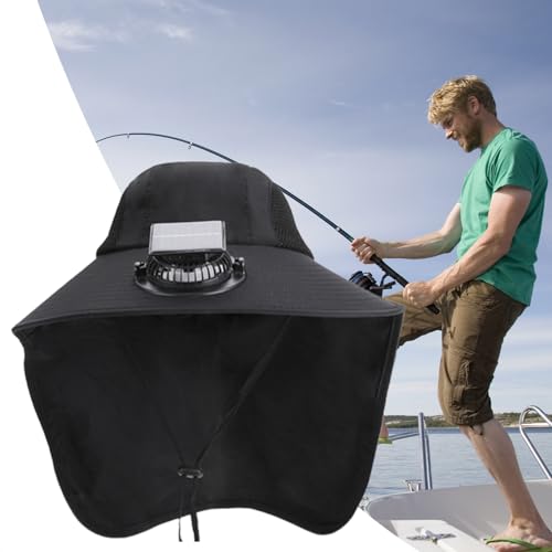 Chapeaux de pêche avec protection UV et chapeau ventilé solaire respirant