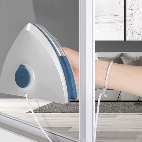 Joybos Limpiador magnético de Ventanas Doble de 3-8mm de Espesor Color Azul - imagen 4